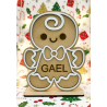 Figura Galleta Jengibre en Madera