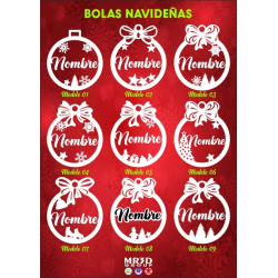 Bolas de Navidad personalizadas