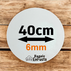 Bases redondas dobles de 40cm (6mm)