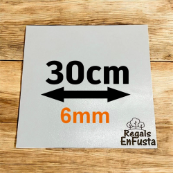 Bases redondas dobles de 30cm (6mm)