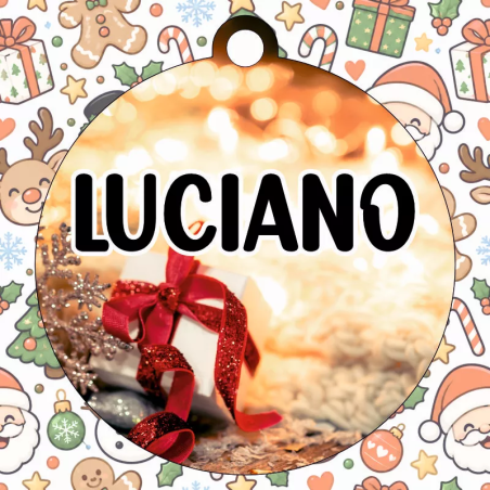 Bolas de Navidad personalizadas a color con foto
