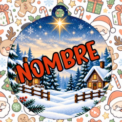 Bolas de Navidad personalizadas a color con foto
